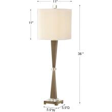 Niccolai-Antiqued Brushed Nickel Lamp