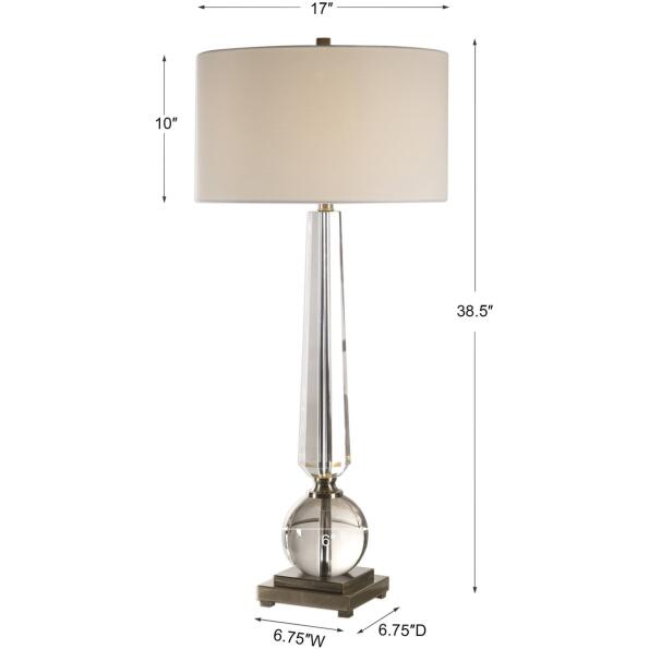 Crista Crystal Lamp