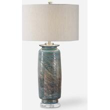 Olesya-Olesya Swirl Glass Table Lamp