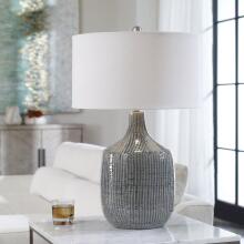 Felipe-Distressed Gray Table Lamp
