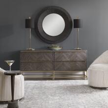Volante-Antique Brass Table Lamp