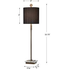 Volante-Antique Brass Table Lamp
