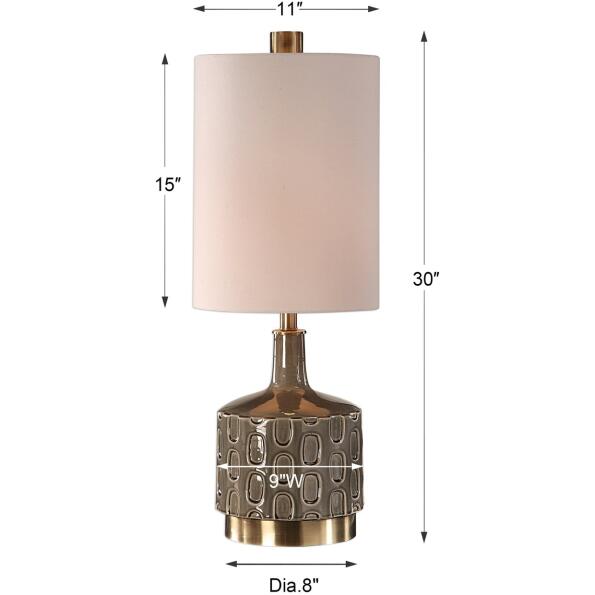 Darrin Gray Table Lamp