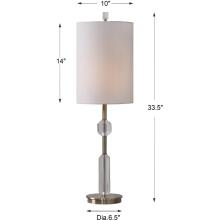 Margo-Cut Crystal Buffet Lamp