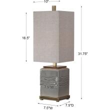 Covey-Gray Glaze Buffet Lamp