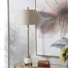 Natania-Natania Plated Brass Buffet Lamp