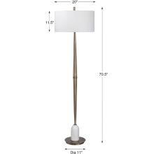 Minette-Minette Mid-Century Floor Lamp