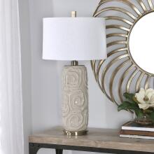 Zade-Zade Warm Gray Table Lamp