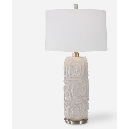 Zade-Zade Warm Gray Table Lamp