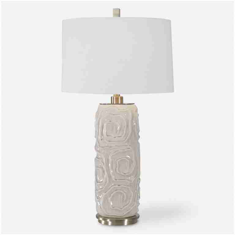Zade-Zade Warm Gray Table Lamp