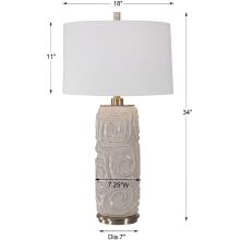 Zade-Zade Warm Gray Table Lamp