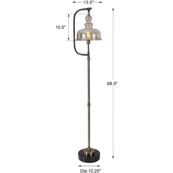 Elieser Industrial Floor Lamp