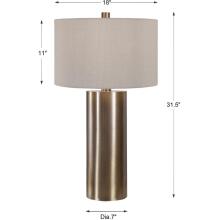 Taria-Taria Brushed Brass Table Lamp