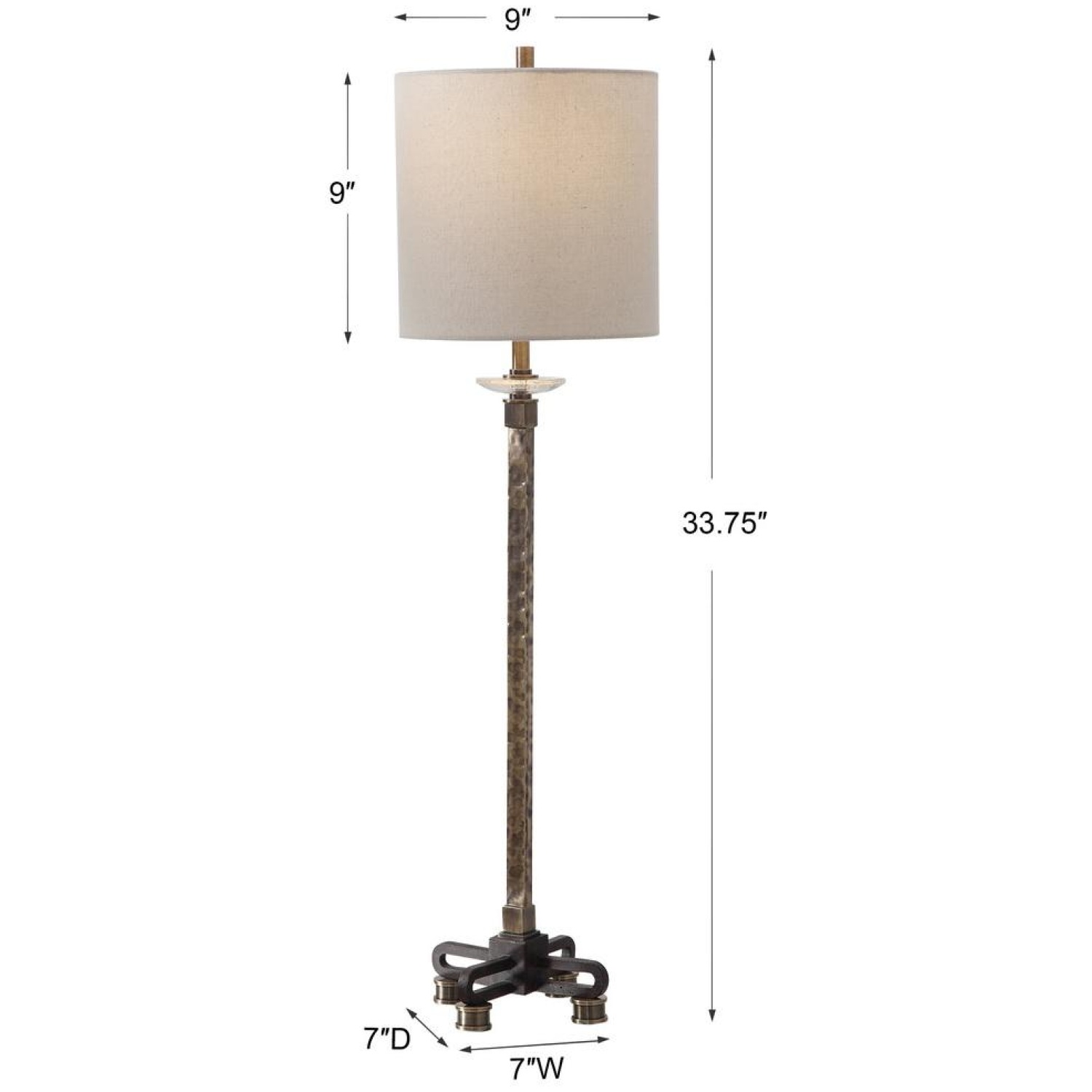 Parnell Industrial Buffet Lamp