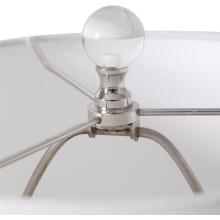 Piers-Piers Mottled Blue Buffet Lamp