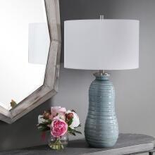 Zaila-Zaila Light Blue Table Lamp