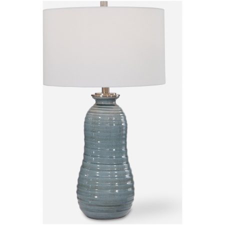 Zaila-Zaila Light Blue Table Lamp