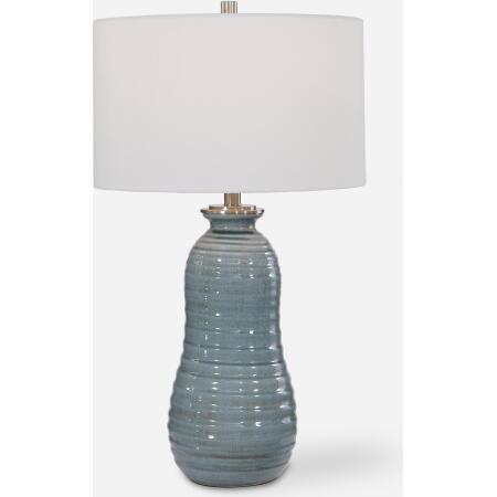 Zaila-Zaila Light Blue Table Lamp