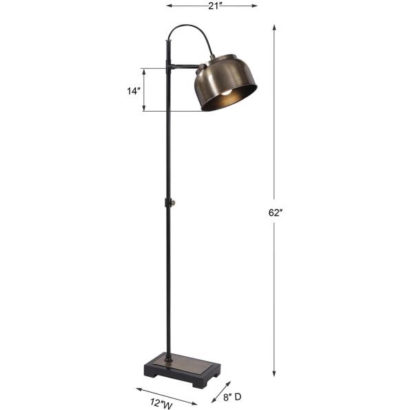 Bessemer Industrial Floor Lamp