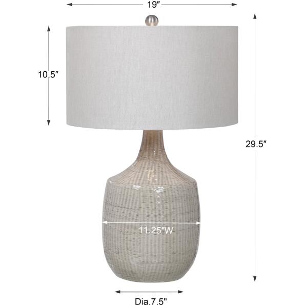 Felipe Gray Table Lamp