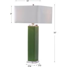 Aneeza-Tropical Green Table Lamp