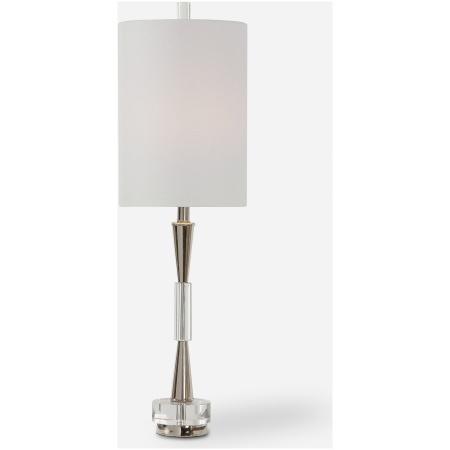Azaria-Polished Nickel Buffet Lamp