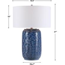 Sedna-Blue Table Lamp