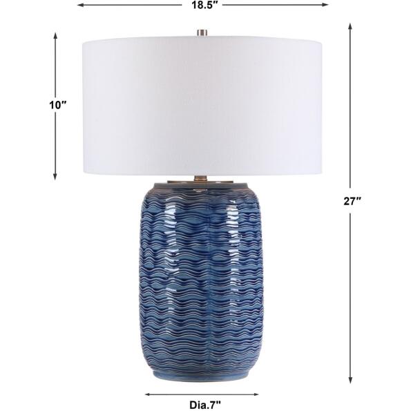 Sedna Blue Table Lamp
