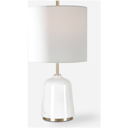 Eloise-White Marble Table Lamp