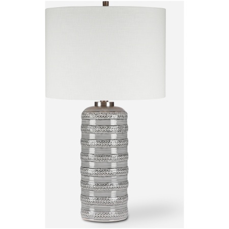 Alenon-Light Gray Table Lamp
