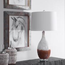 Durango-Rust White Table Lamp