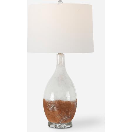 Durango-Rust White Table Lamp