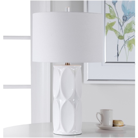 Uttermost Sinclair White Table Lamp