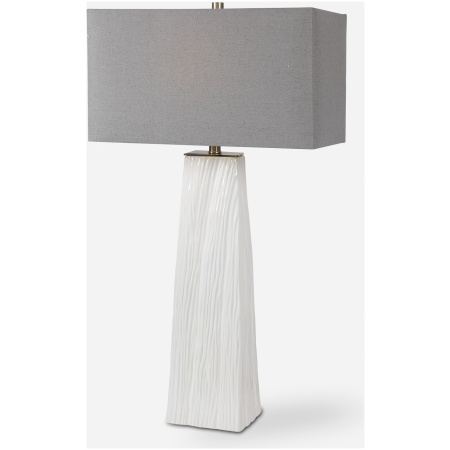 Sycamore-White Table Lamp