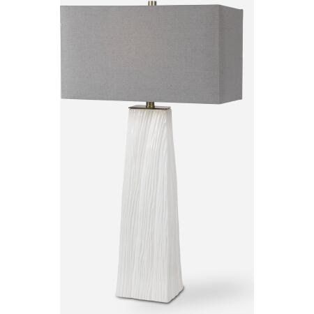 Sycamore-White Table Lamp