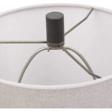 Volterra-Taupe-Gray Table Lamp