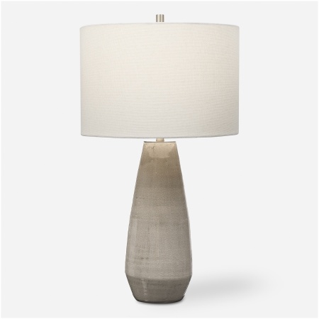 Volterra-Taupe-Gray Table Lamp