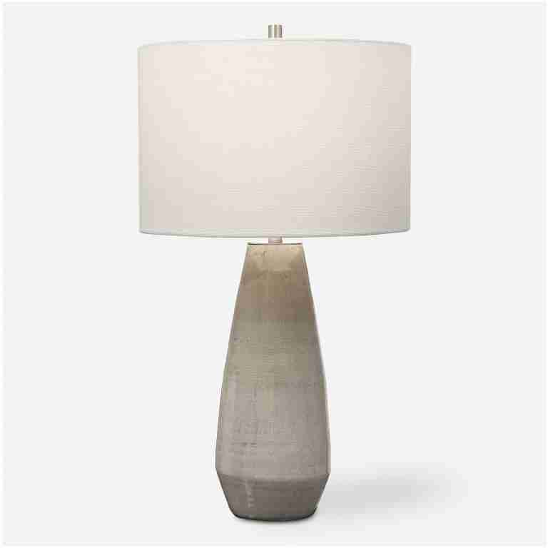 Volterra-Taupe-Gray Table Lamp