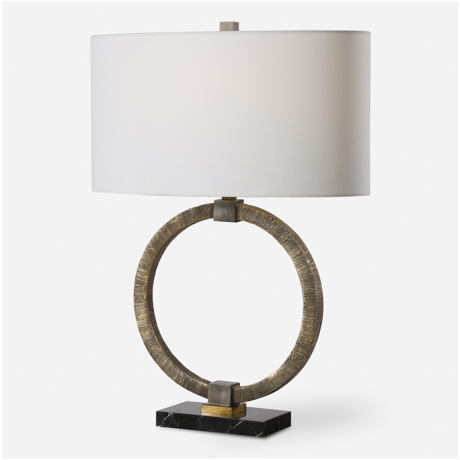 Relic-Aged Gold Table Lamp