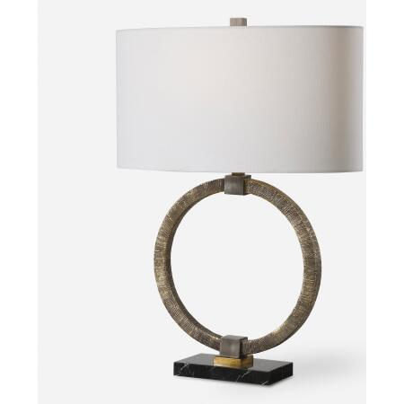 Relic-Aged Gold Table Lamp