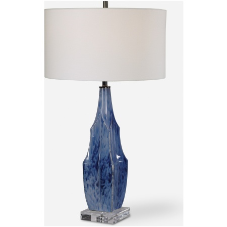Everard-Blue Table Lamp