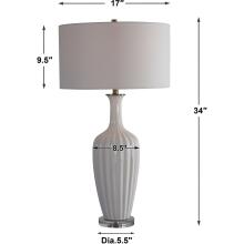 Strauss-White Ceramic Table Lamp