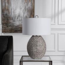 Cyprien-Gray White Table Lamp