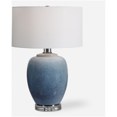 Blue Waters-Blue Ceramic Table Lamp