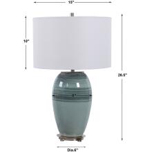 Caicos-Teal Table Lamp