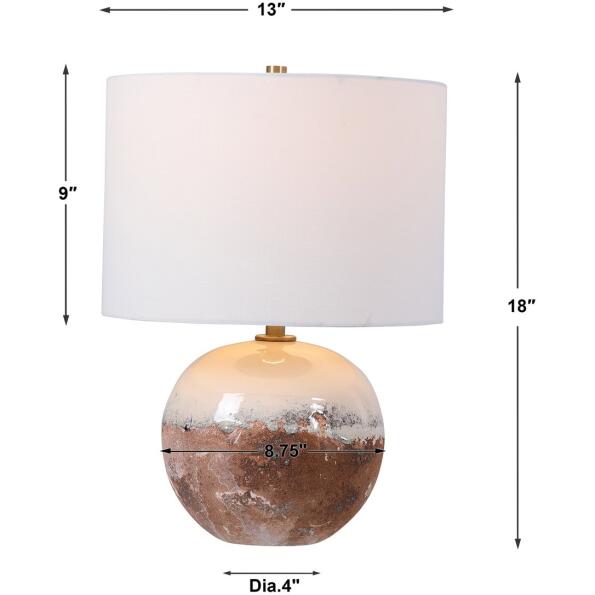 Durango Terracotta Accent Lamp