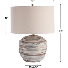 Prospect-Striped Accent Lamp