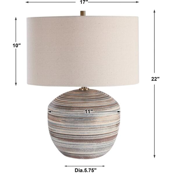 Prospect Striped Accent Lamp