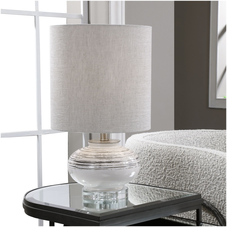 Uttermost Lenta Off-White Accent Lamp