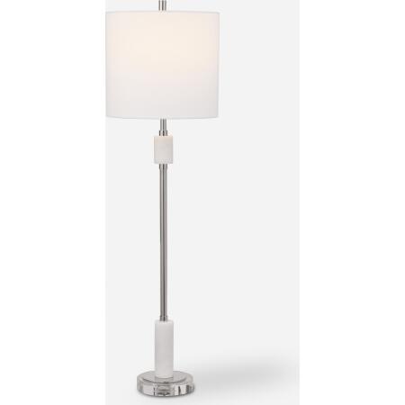 Sussex-Nickel Buffet Lamp